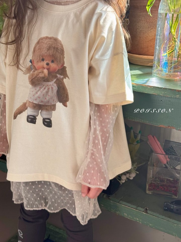 Poisson - Korean Children Fashion - #Kfashion4kids - Dot Mesh Blouse - 11