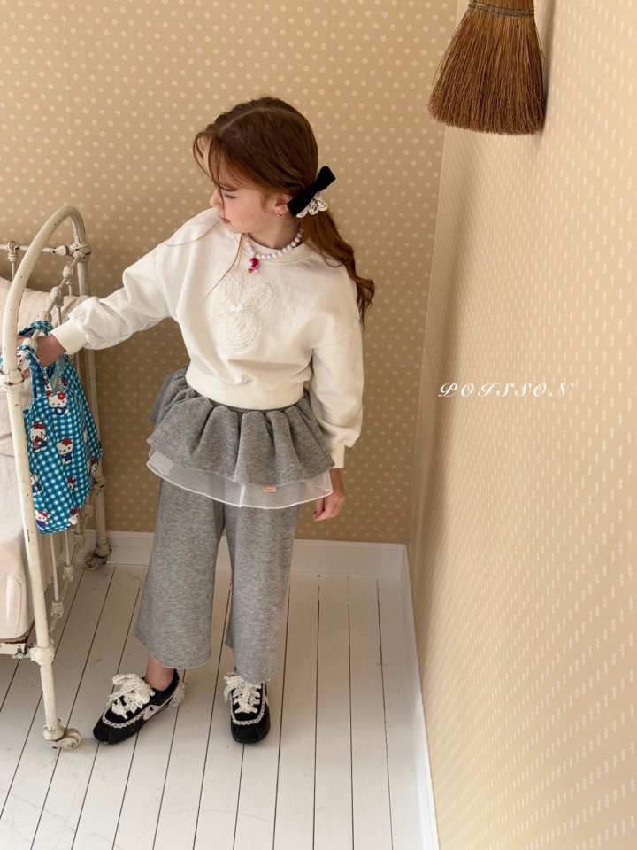 Poisson - Korean Children Fashion - #Kfashion4kids - Verona Frill Pants - 6