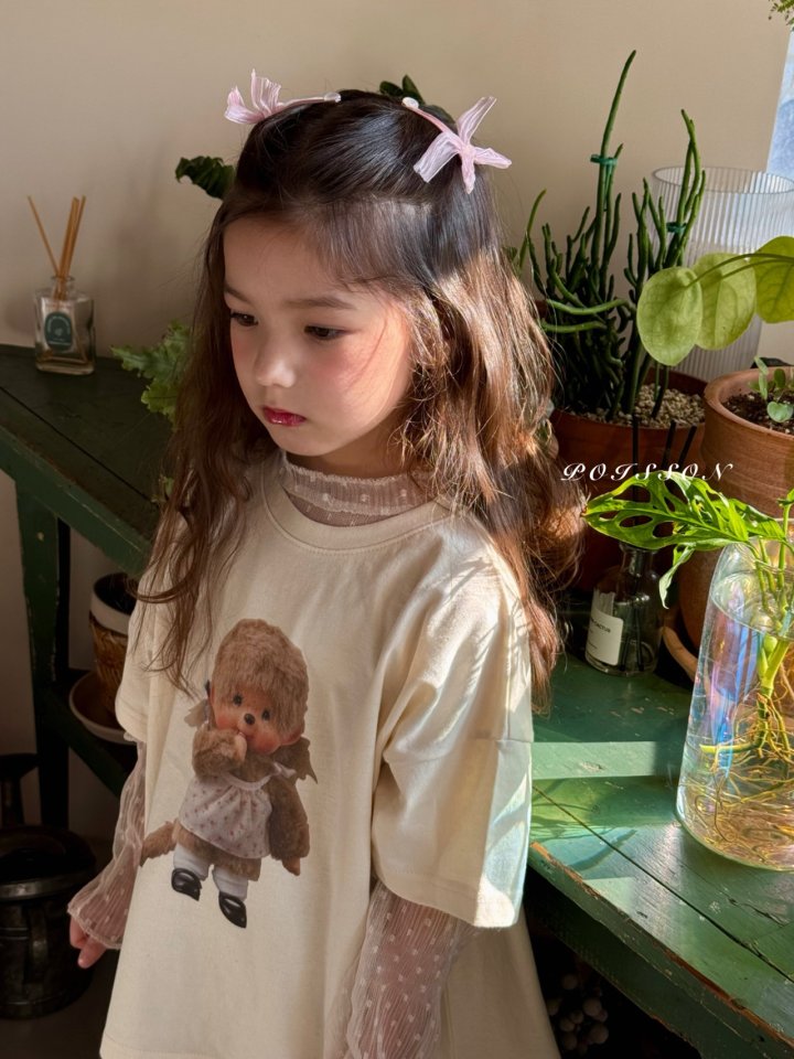 Poisson - Korean Children Fashion - #Kfashion4kids - Chiffon Ribbon Hairpin - 10
