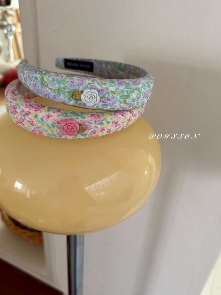 Poisson - Korean Children Fashion - #childofig - Flower Hairband - 3