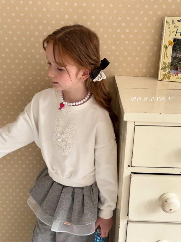 Poisson - Korean Children Fashion - #childofig - Rabbit Sweatshirts - 10
