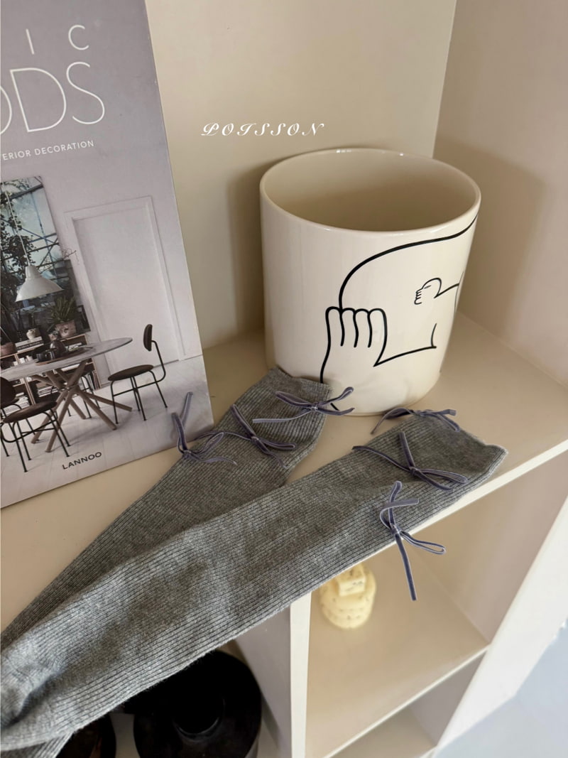 Poisson - Korean Children Fashion - #childofig - Ribbon Knee Socks - 6