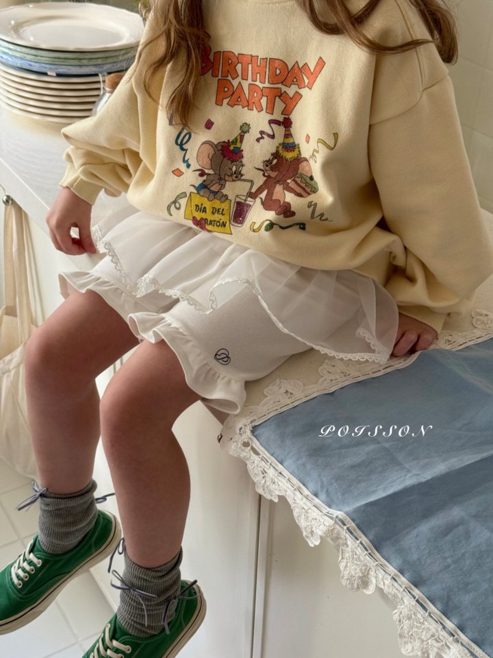 Poisson - Korean Children Fashion - #childrensboutique - Capri Shorts - 6