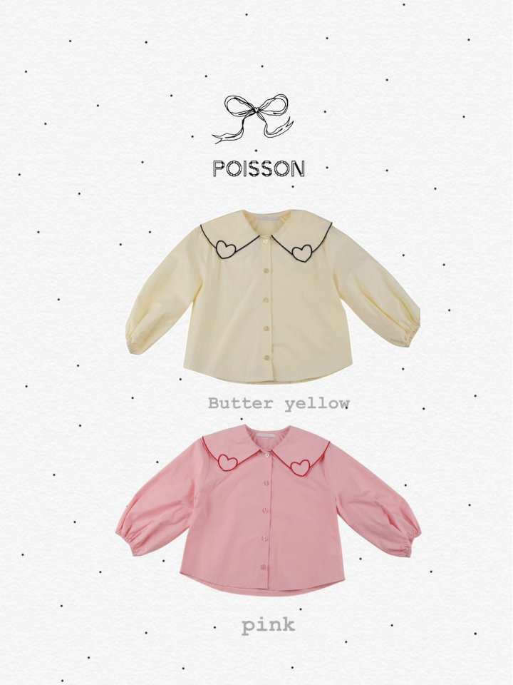 Poisson - Korean Children Fashion - #childrensboutique - Love Blouse - 5