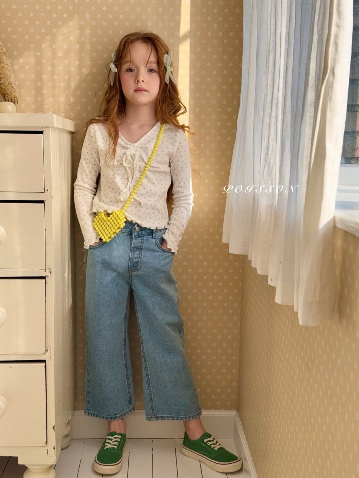 Poisson - Korean Children Fashion - #childofig - String Tee - 4