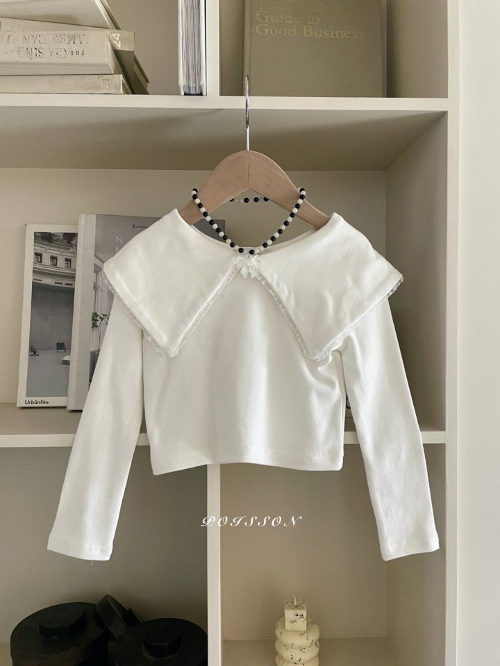 Poisson - Korean Children Fashion - #designkidswear - Hailey Collar Tee - 12