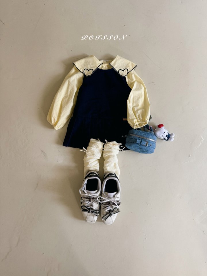 Poisson - Korean Children Fashion - #designkidswear - Pleats One-piece - 9