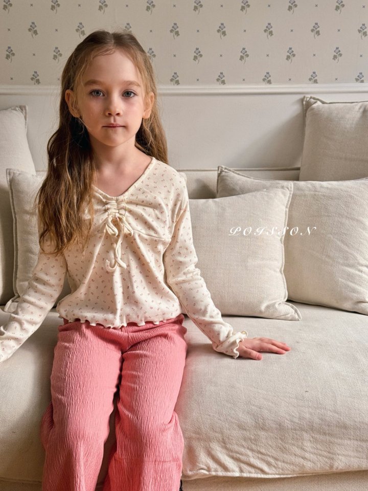 Poisson - Korean Children Fashion - #designkidswear - String Tee - 5