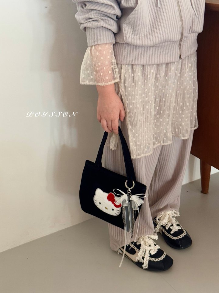 Poisson - Korean Children Fashion - #discoveringself - Dot Mesh Blouse - 6