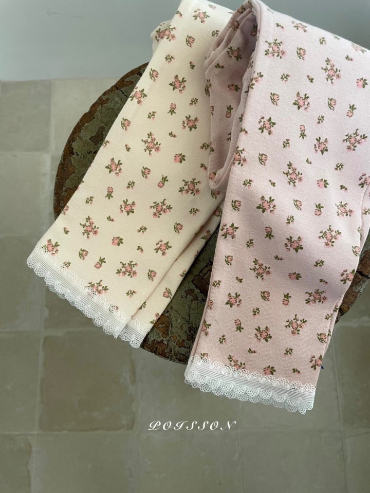 Poisson - Korean Children Fashion - #discoveringself - Bella Lace Leggings - 12