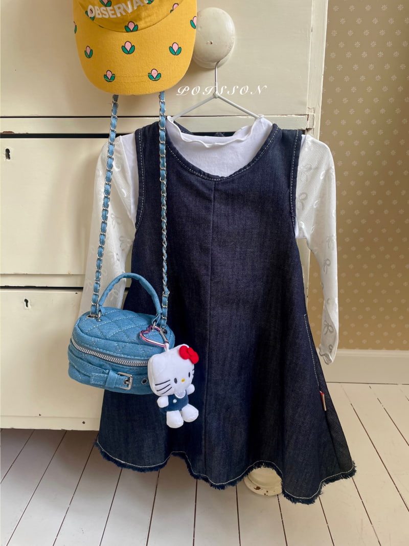 Poisson - Korean Children Fashion - #discoveringself - Denim Mini Bag - 11
