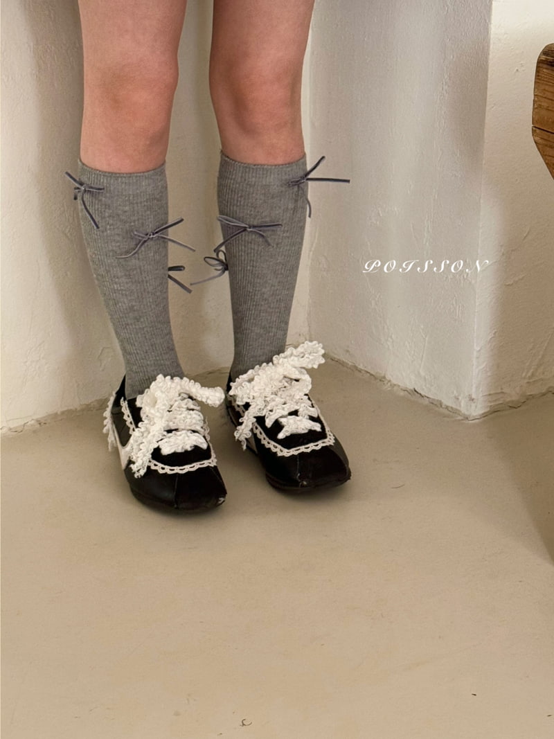 Poisson - Korean Children Fashion - #discoveringself - Ribbon Knee Socks - 10