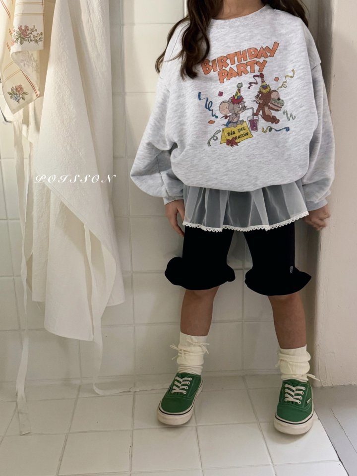 Poisson - Korean Children Fashion - #fashionkids - Capri Shorts - 9