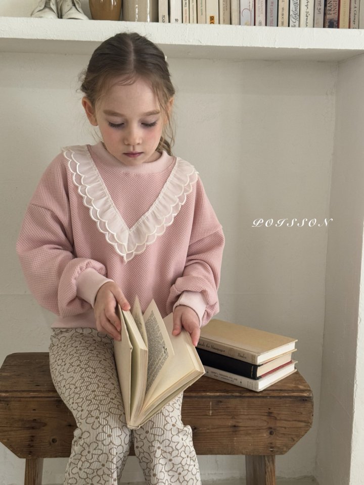 Poisson - Korean Children Fashion - #discoveringself - Miel Lace Sweaetshirts - 4