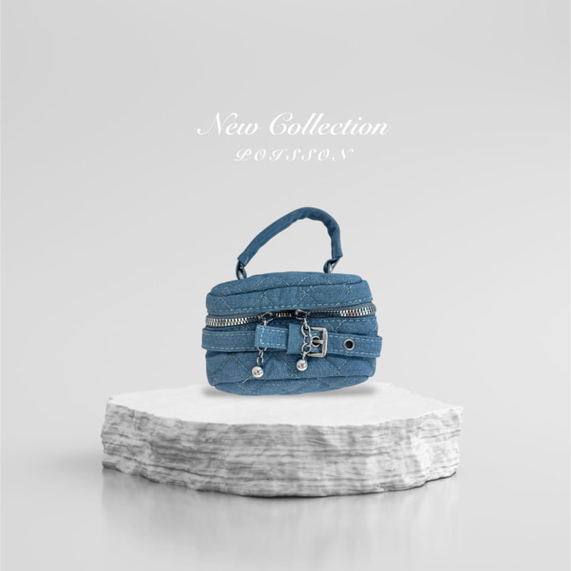 Poisson - Korean Children Fashion - #fashionkids - Denim Mini Bag - 12