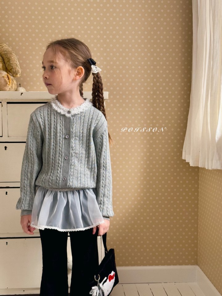 Poisson - Korean Children Fashion - #fashionkids - Serena Cardigan - 4
