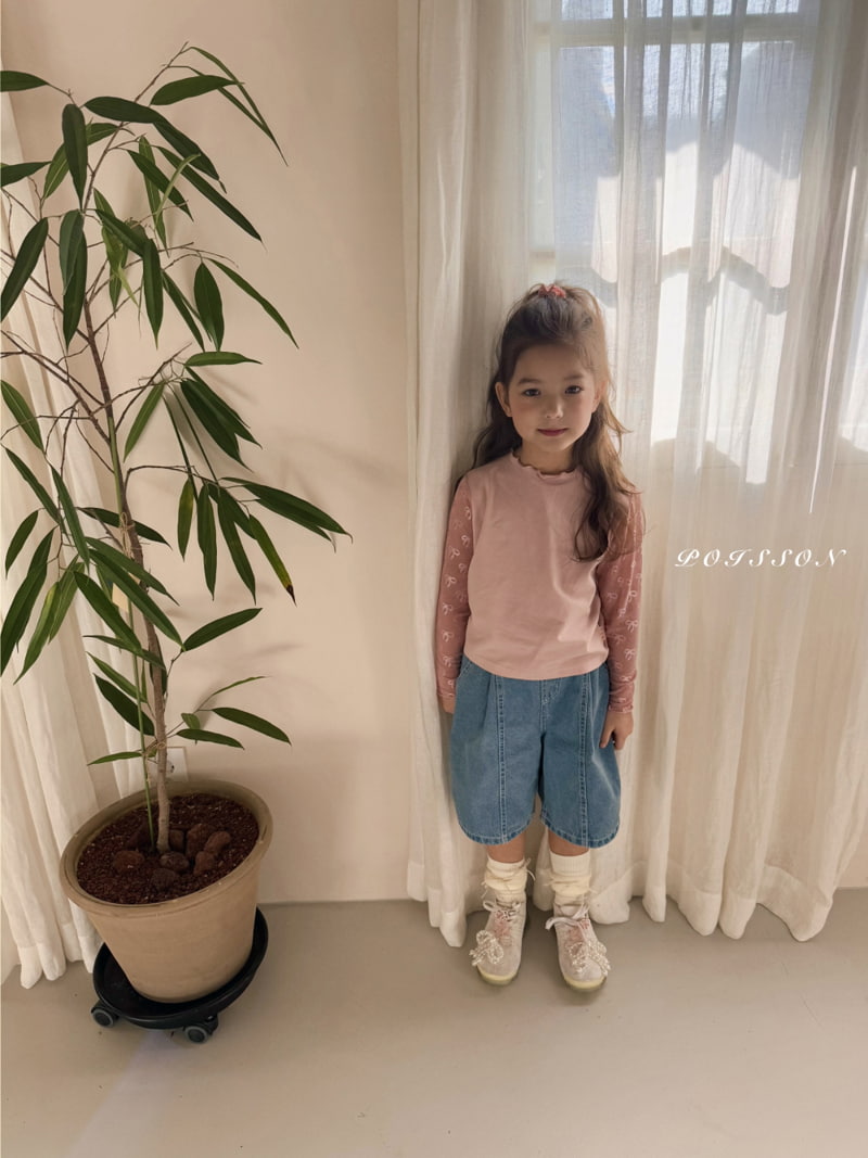 Poisson - Korean Children Fashion - #kidsshorts - Bow Frill Band - 10