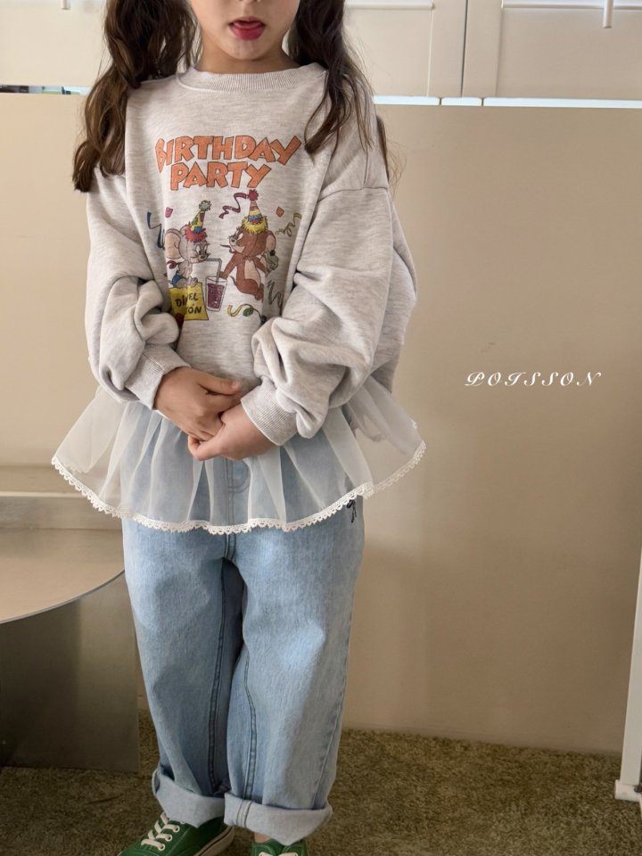 Poisson - Korean Children Fashion - #kidsstore - Birthday Sweatshirts - 12