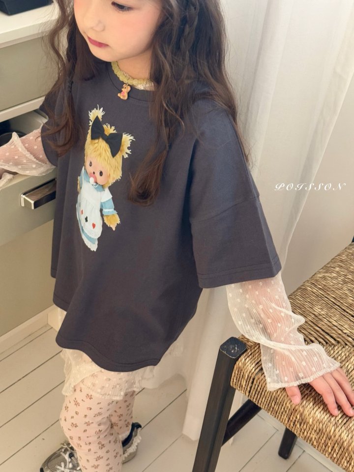 Poisson - Korean Children Fashion - #kidsstore - Small Doll Tee - 10