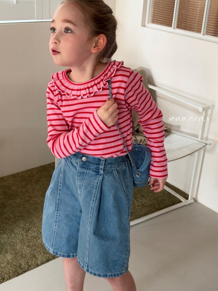 Poisson - Korean Children Fashion - #kidsstore - Bermuda Pants - 7