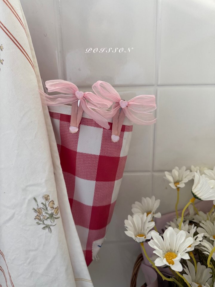 Poisson - Korean Children Fashion - #kidzfashiontrend - Chiffon Ribbon Hairpin - 9