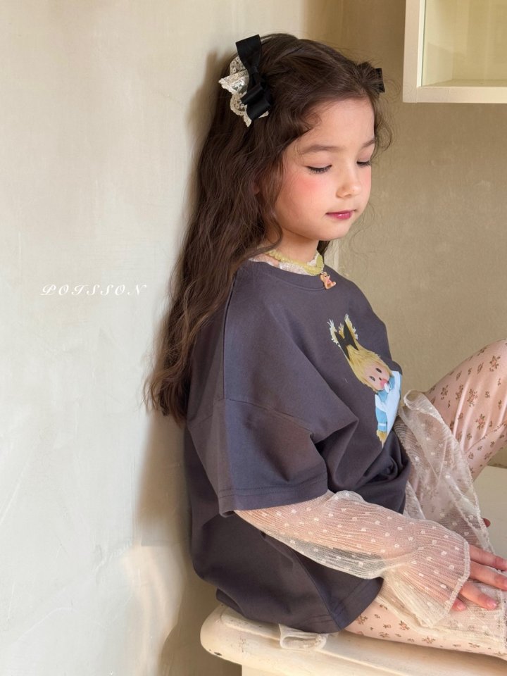 Poisson - Korean Children Fashion - #kidzfashiontrend - Small Doll Tee - 11