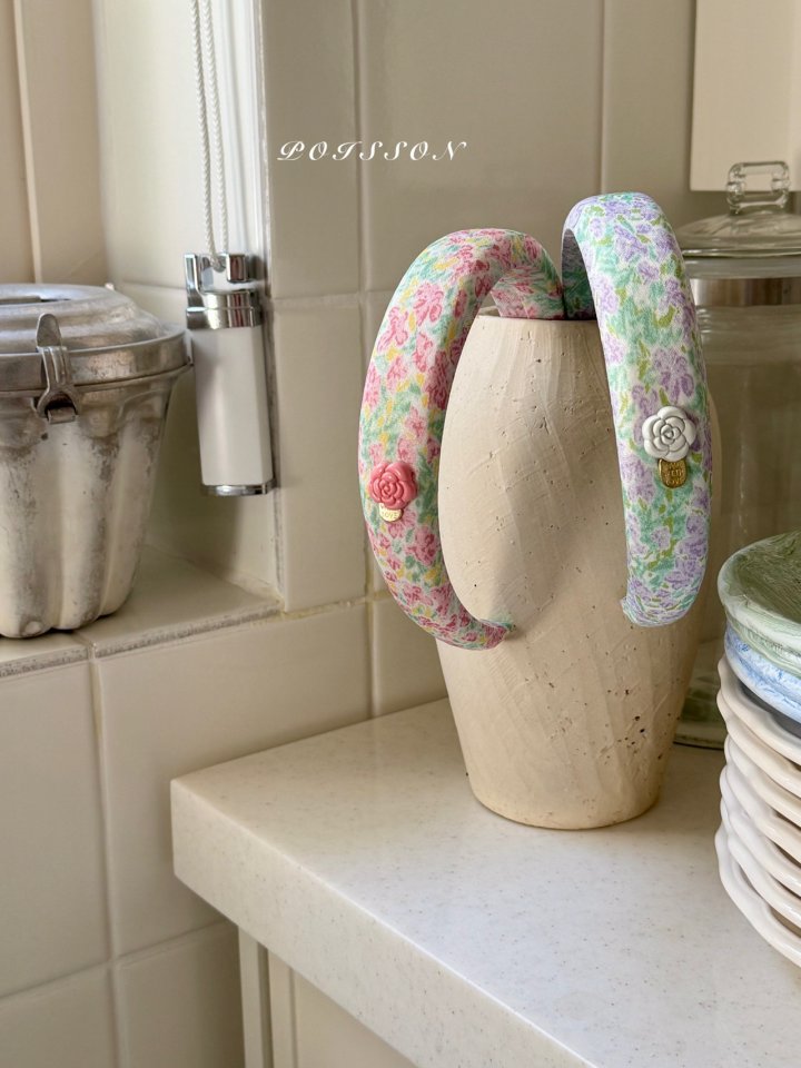 Poisson - Korean Children Fashion - #littlefashionista - Flower Hairband - 12