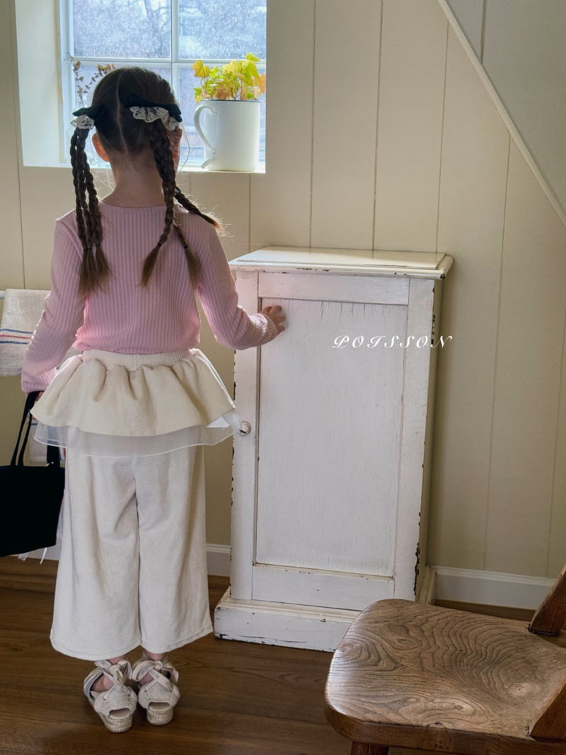 Poisson - Korean Children Fashion - #littlefashionista - Ribbon Tee - 9