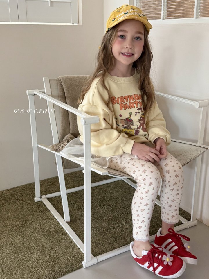 Poisson - Korean Children Fashion - #Kfashion4kids - Bella Lace Leggings - 4