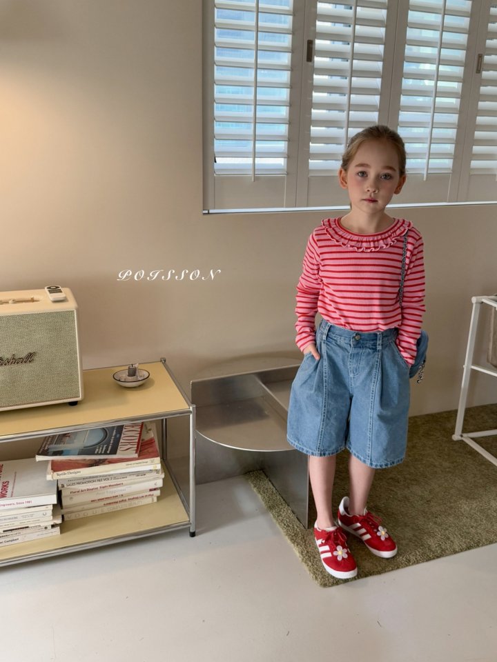 Poisson - Korean Children Fashion - #littlefashionista - Bermuda Pants - 10