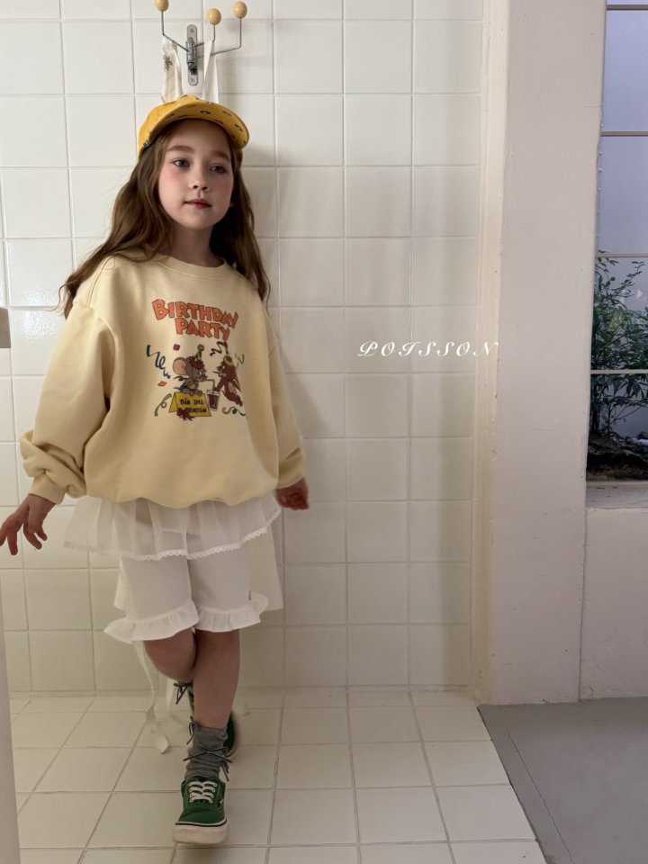 Poisson - Korean Children Fashion - #magicofchildhood - Capri Shorts