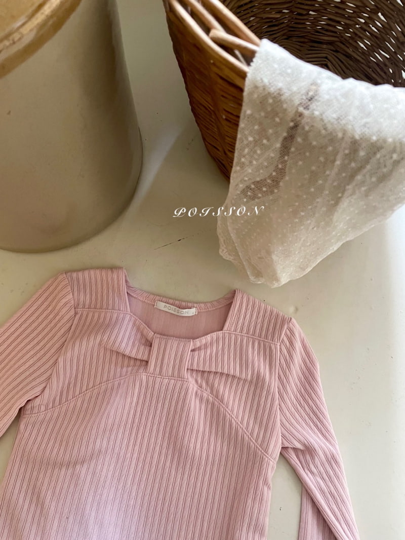 Poisson - Korean Children Fashion - #magicofchildhood - Ribbon Tee - 10