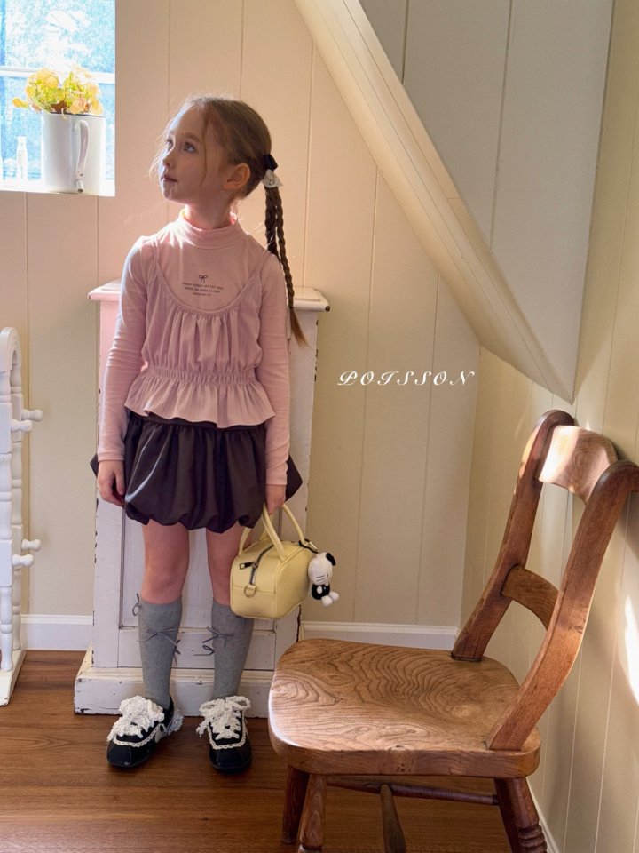 Poisson - Korean Children Fashion - #magicofchildhood - Half Turtleneck Tee - 9