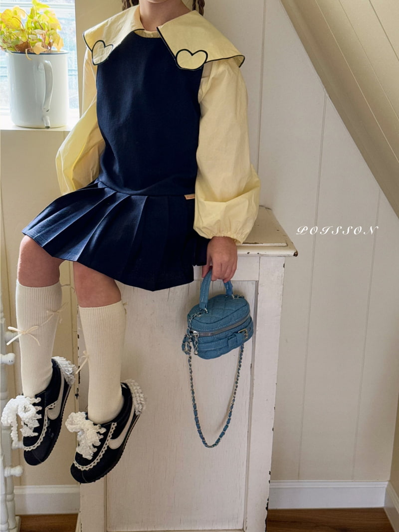 Poisson - Korean Children Fashion - #minifashionista - Denim Mini Bag - 5