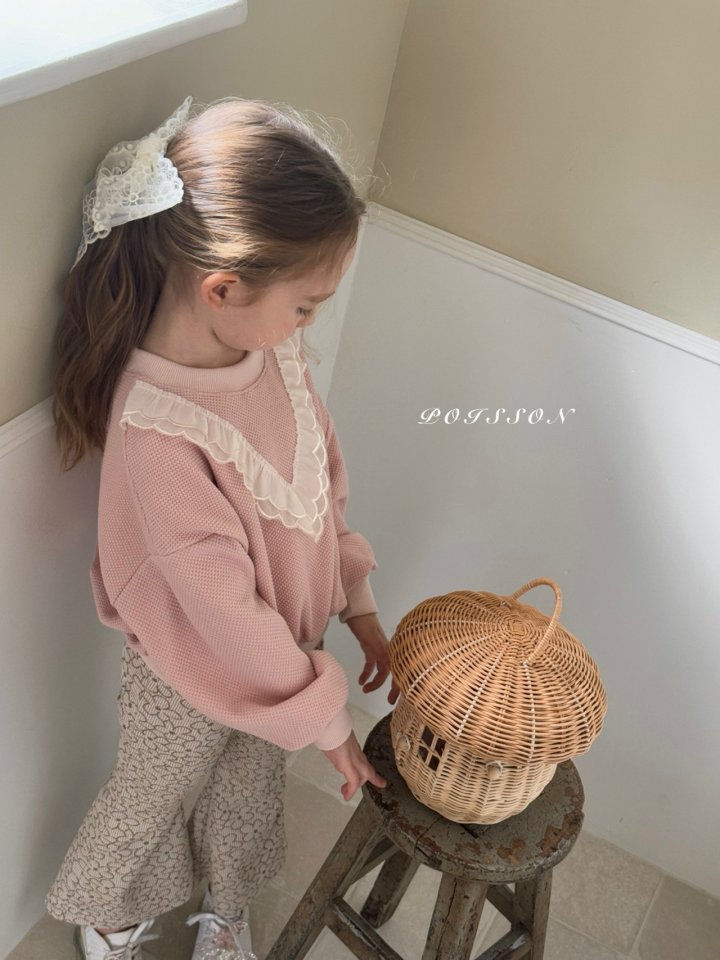 Poisson - Korean Children Fashion - #prettylittlegirls - Miel Lace Sweaetshirts - 12