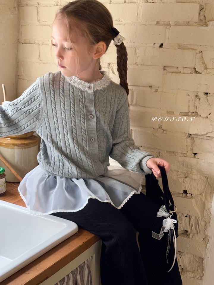 Poisson - Korean Children Fashion - #prettylittlegirls - Serena Cardigan - 11