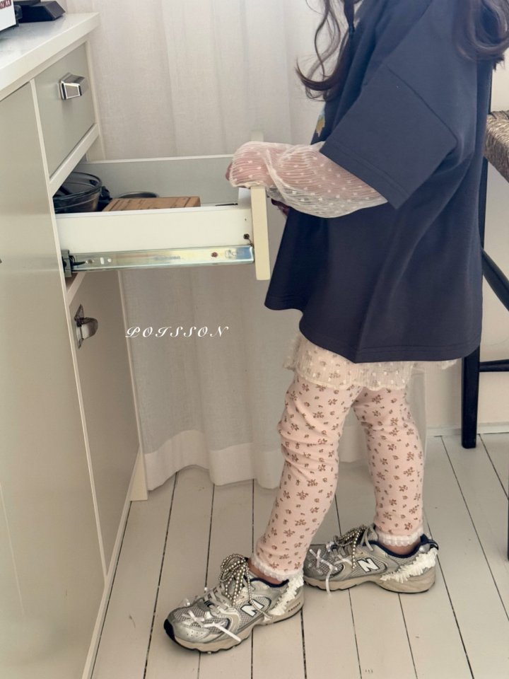 Poisson - Korean Children Fashion - #prettylittlegirls - Bella Lace Leggings - 7