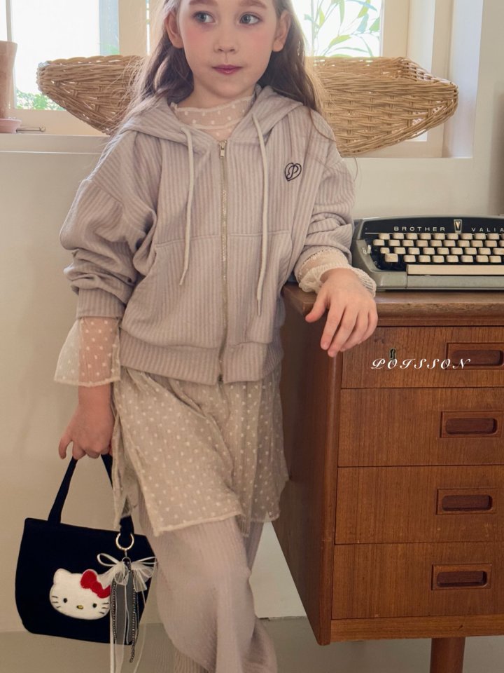 Poisson - Korean Children Fashion - #todddlerfashion - Elli Hood Set-up - 10