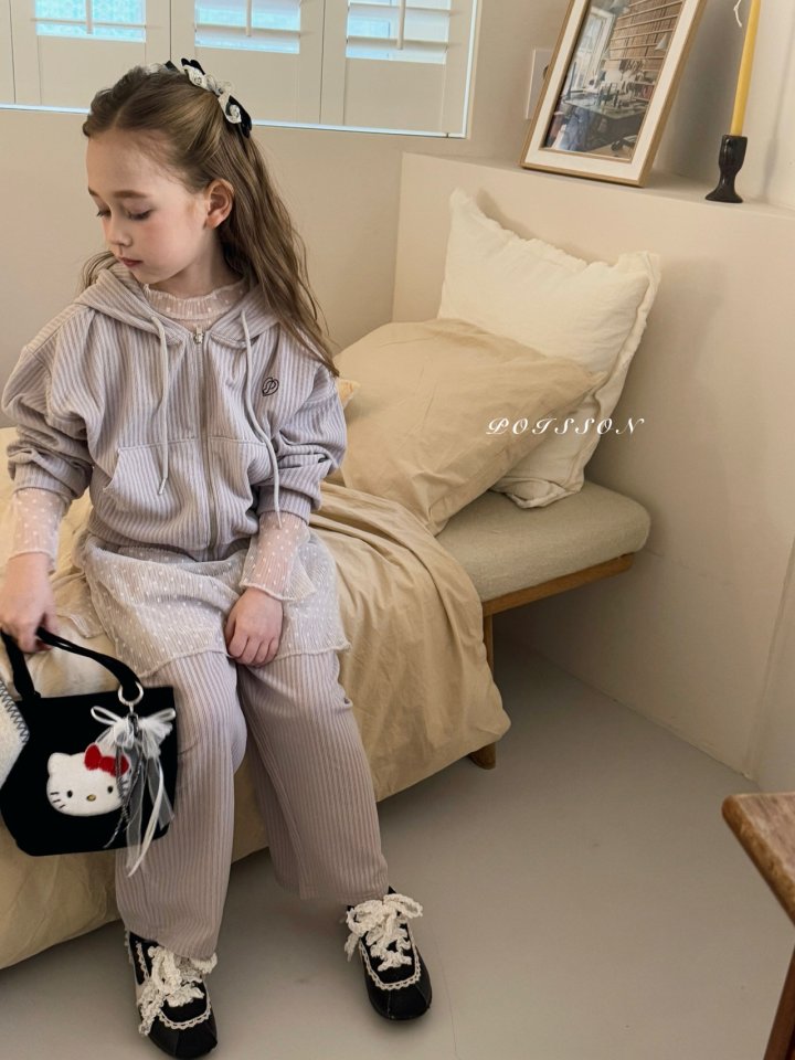 Poisson - Korean Children Fashion - #toddlerclothing - Elli Hood Set-up - 11