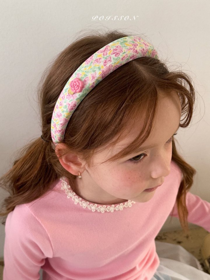 Poisson - Korean Children Fashion - #toddlerclothing - Flower Hairband