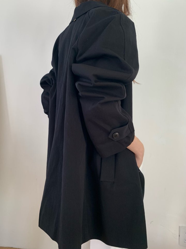 Pomelo - Korean Women Fashion - #pursuepretty - Military Half Trench Coat - 11