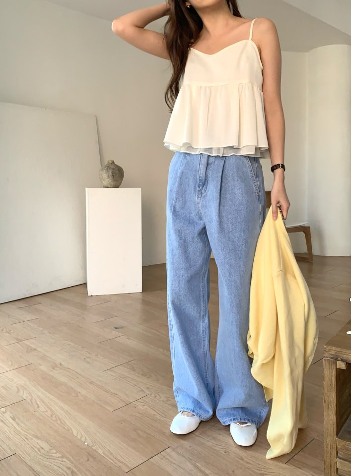 Pomelo - Korean Women Fashion - #restrostyle - Rico Bustier - 7