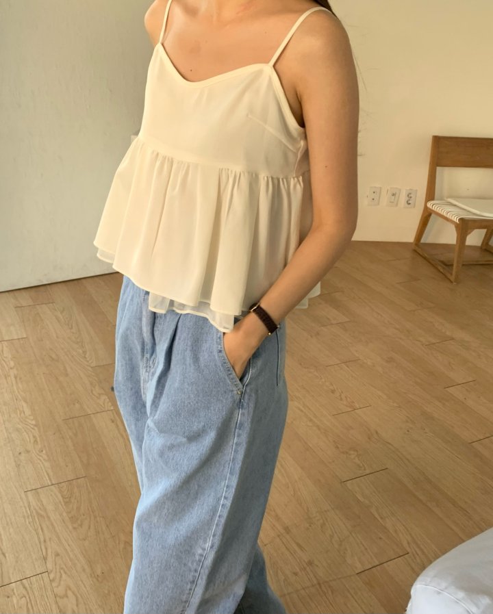 Pomelo - Korean Women Fashion - #romanticstyle - Rico Bustier - 8