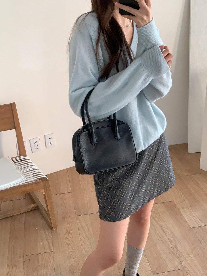 Pomelo - Korean Women Fashion - #shopsmall - Cozy Raglan Knit Sweater - 4