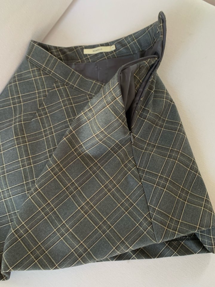 Pomelo - Korean Women Fashion - #thelittlethings - London Check Skirt - 8