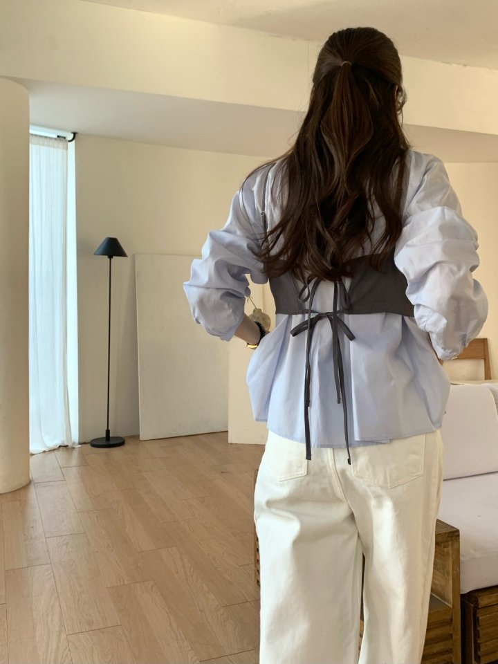 Pomelo - Korean Women Fashion - #vintagekidsstyle - Diagonal Slit Denim Pant - 7