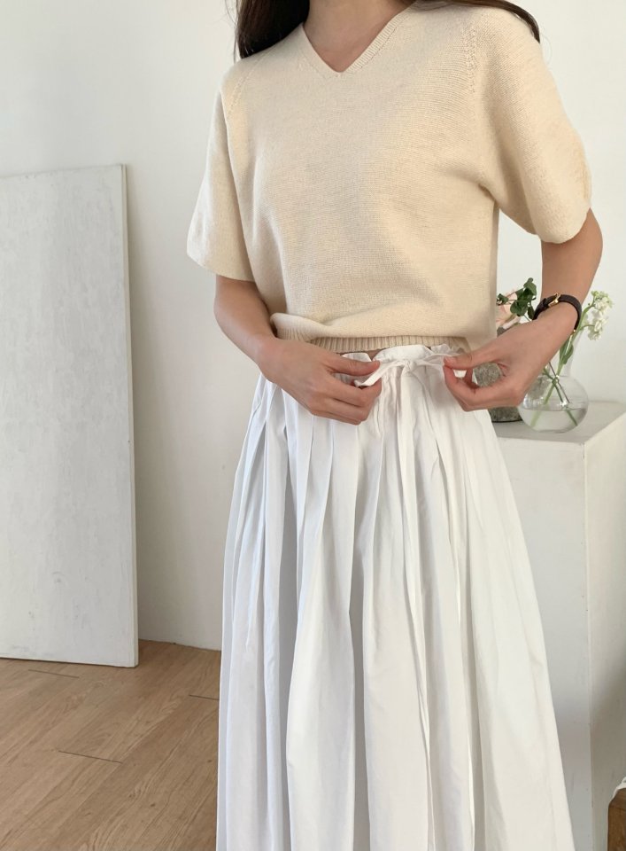 Pomelo - Korean Women Fashion - #womensfashion - Smooth Skirt - 8