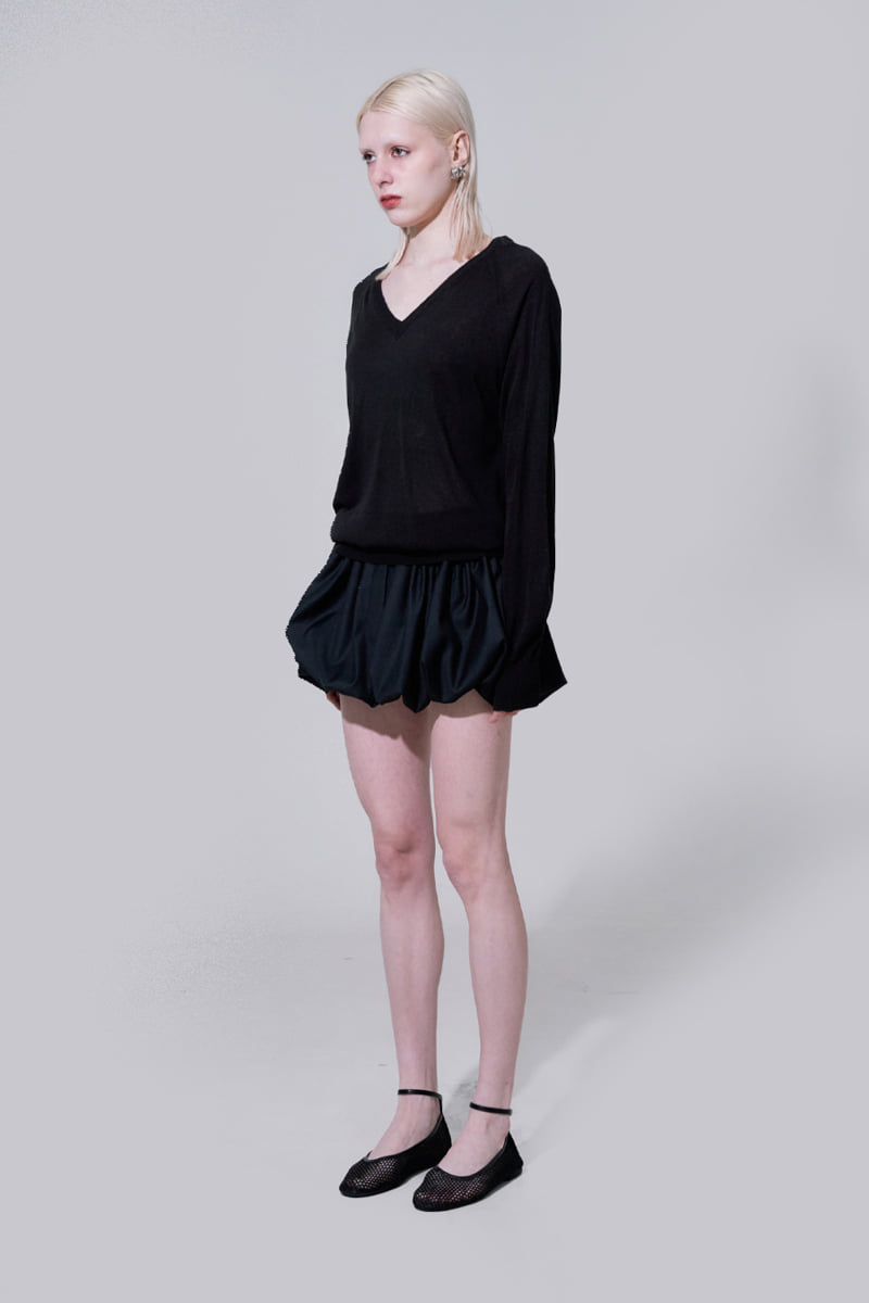Project Wave - Korean Women Fashion - #momslook - Rena Blue Bell Skirt - 3