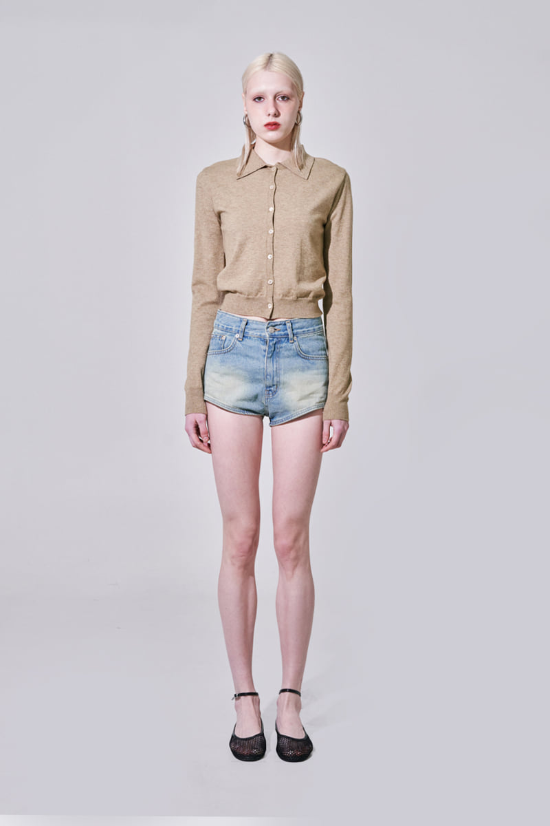 Project Wave - Korean Women Fashion - #momslook - Collar Button Cardigan - 7