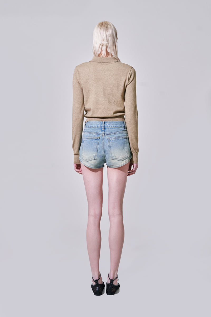 Project Wave - Korean Women Fashion - #momslook - Collar Button Cardigan - 9